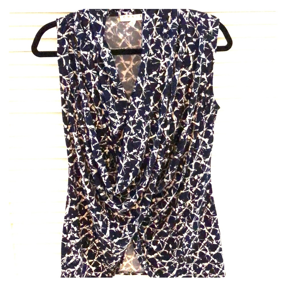 Cowl neck blouse